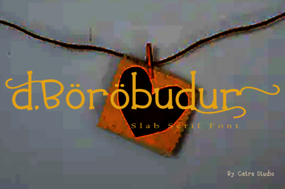 D'Borobudur Font - Featured Image