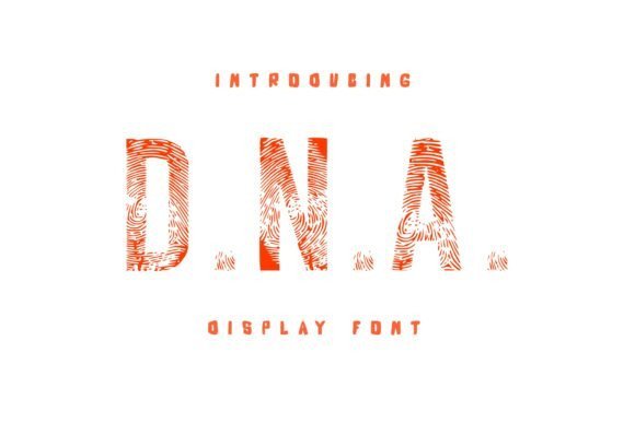 D.n.a Font - Featured Image