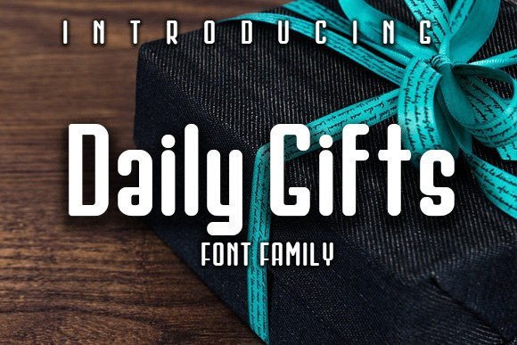 Daily Gifts Font - Featured Image