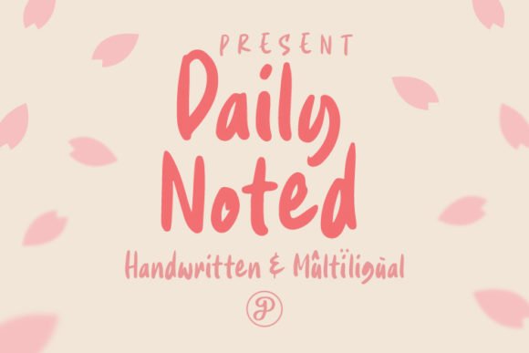Daily Noted Font - Featured Image
