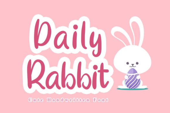 Daily Rabbit Font - Featured Image