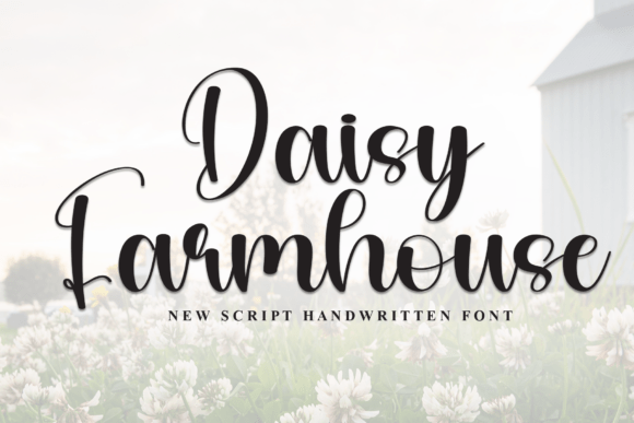 Daisy Farmhouse Font - Featured Image