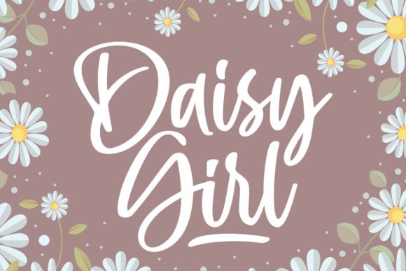 Daisy Girl Font - Featured Image