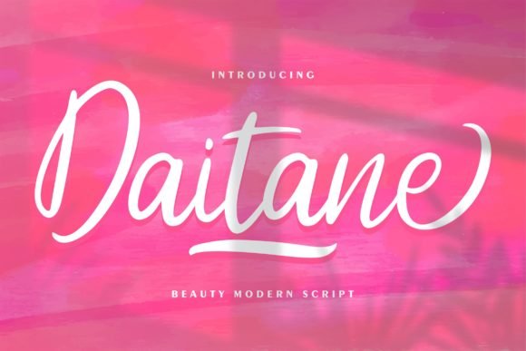 Daitane Font - Featured Image