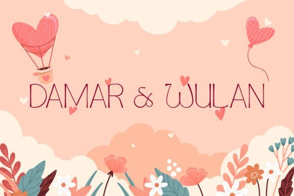 Damar and Wulan Font - Featured Image