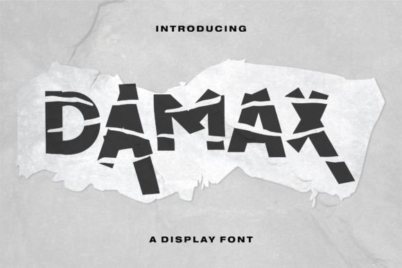 Damax Font - Featured Image