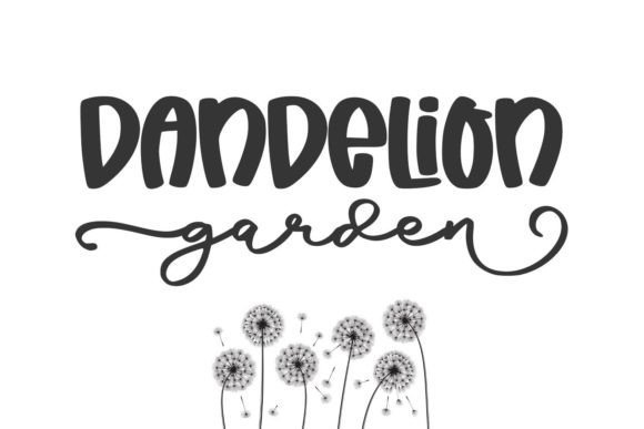 Dandelion Garden Duo Font - Featured Image