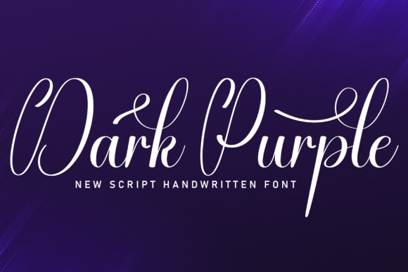 Dark Purple Font - Featured Image