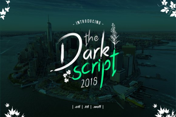 Dark Script Font - Featured Image