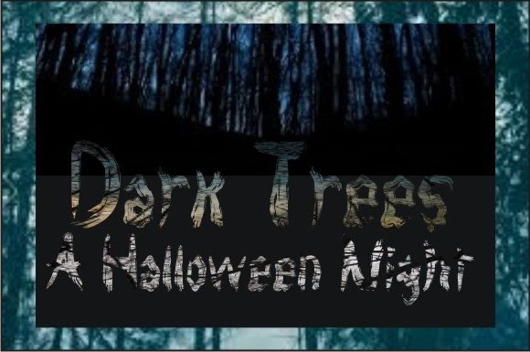 Dark Trees Font - Featured Image