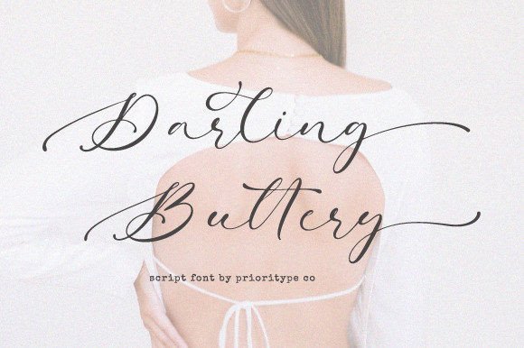 Darling Buttery Font - Featured Image