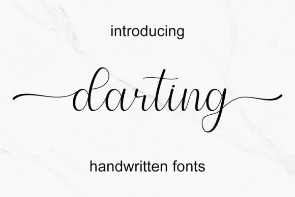 Darting Font - Featured Image