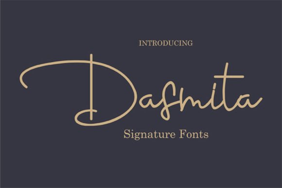Dasmita Font - Featured Image