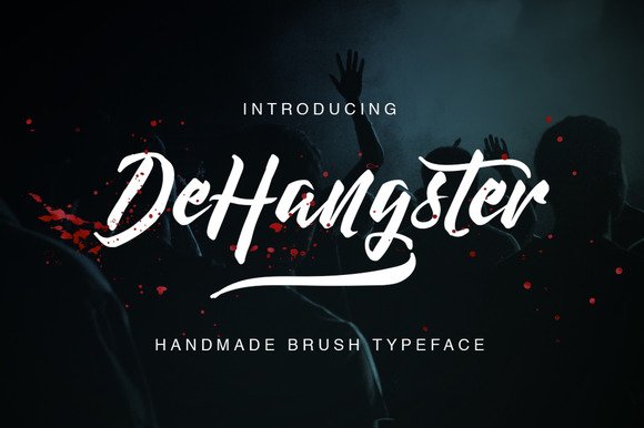 DeHangster Font - Featured Image