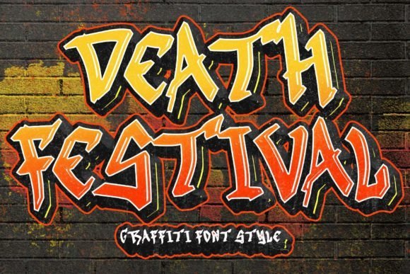 Death Festival Font - Featured Image