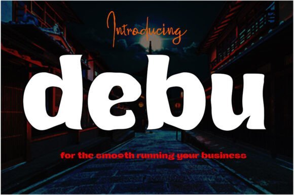 Debu Font - Featured Image