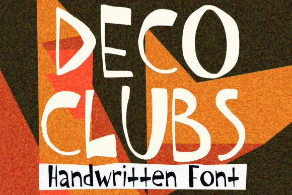 Deco Clubs Font - Featured Image