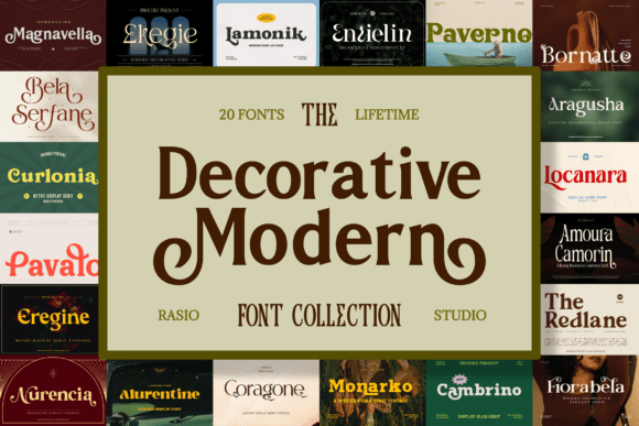 Decorative Modern Font - Featured Image