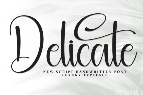 Delicate Font - Featured Image