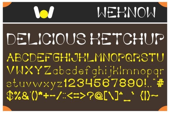 Delicious Ketchup Font - Featured Image