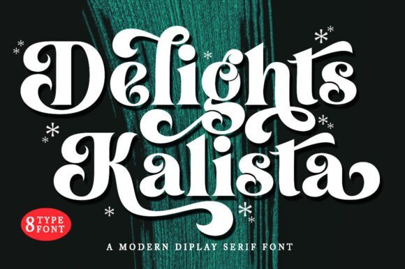 Delights Kalista Font - Featured Image