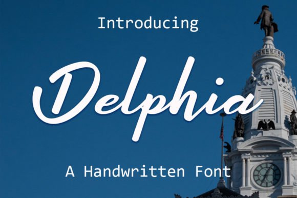 Delphia Font - Featured Image