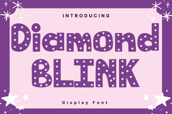Diamond Blink Font - Featured Image