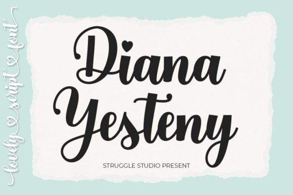 Diana Yesteny Font - Featured Image