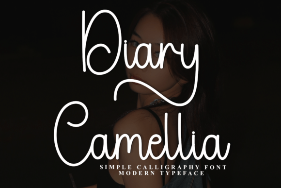 Diary Camellia Font - Featured Image