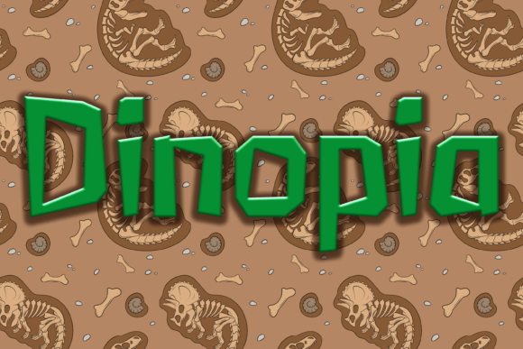 Dinopia Font - Featured Image