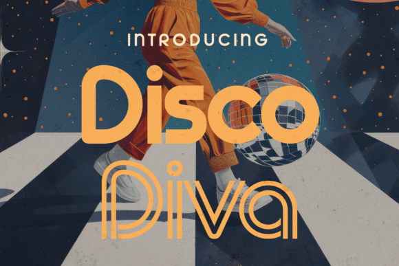 Disco Diva Font - Featured Image