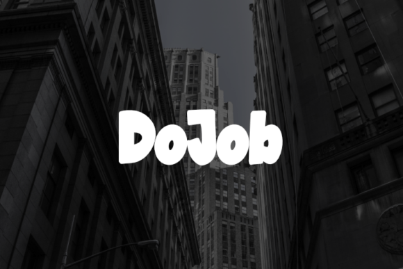 Dojob Font - Featured Image