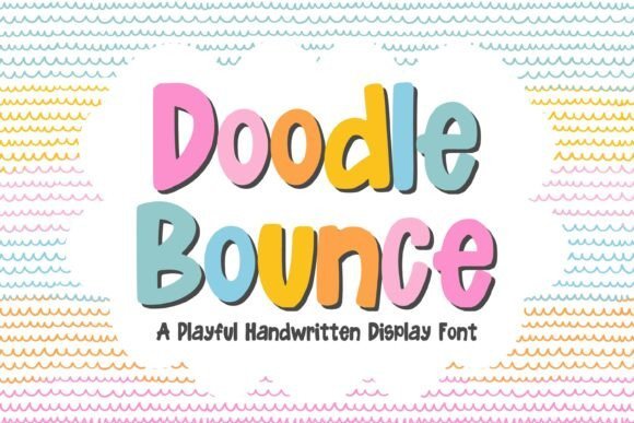 Doodle Bounce Font - Featured Image