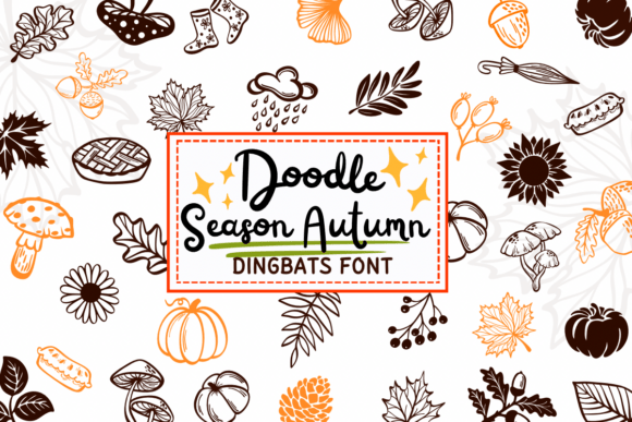 Doodle Season Autumn Font - Featured Image