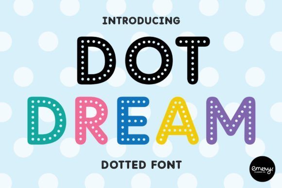 Dot Dream Font - Featured Image