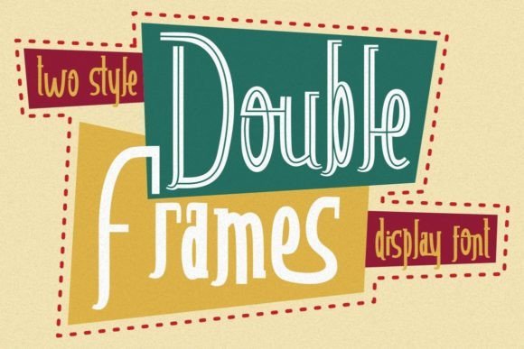 Double Frames Font - Featured Image