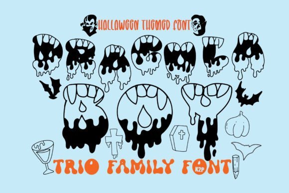 Dracula Boy Font - Featured Image