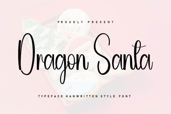 Dragon Santa Font - Featured Image
