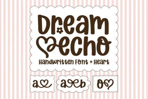 Dream Echo Font - Featured Image