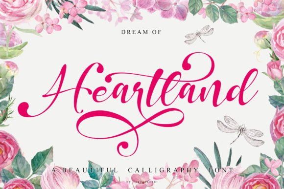 Dream of Heartland Font - Featured Image
