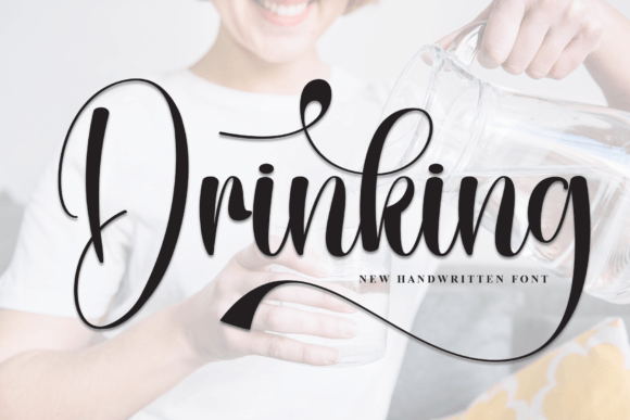Drinking Font - Featured Image