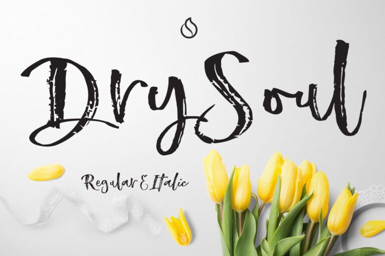 Dry Soul Font - Featured Image