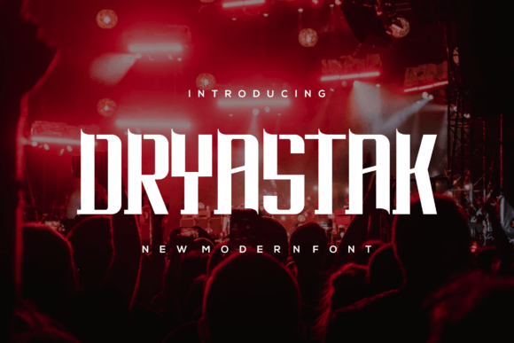 Dryastak Font - Featured Image