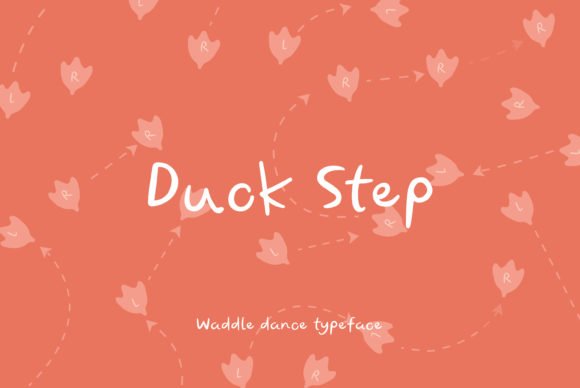 Duck Step Font - Featured Image