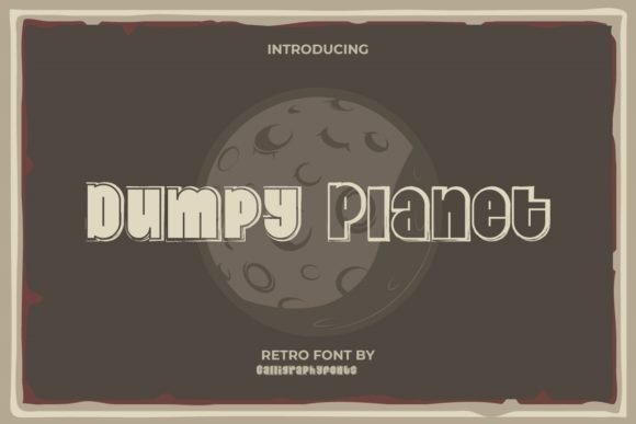 Dumpy Planet Font - Featured Image