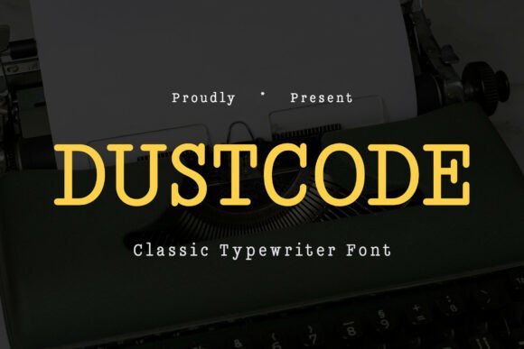 Dustcode Font - Featured Image