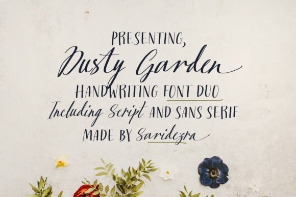 Dusty Garden Font - Featured Image