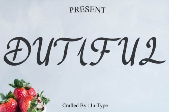 Dutiful Font - Featured Image
