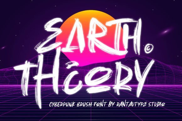 Earth Theory Font - Featured Image