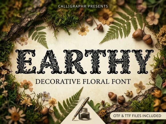 Earthy Font - Featured Image